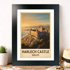 Harlech castle wales travel - wales,