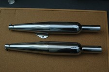 BSA Rocket Goldstar Silencers.Triton,Cafe racer