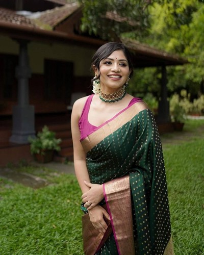 Designer bollywood silk saree - designer,