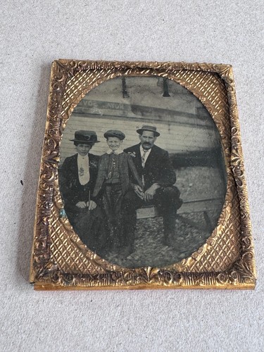 Vintage framed ambrotype - vintage,