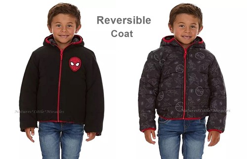 Spiderman boys puffer jacket - puffer,