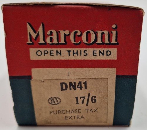 Marconi valve dn41 bva - marconi,