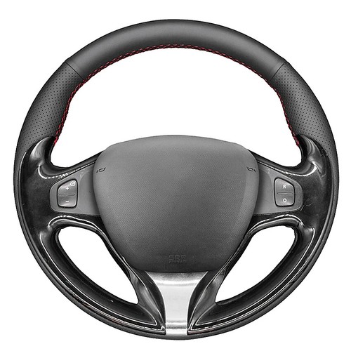 Genuine leather steering wheel - genuine,