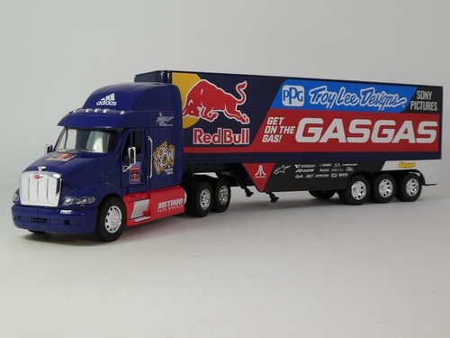 Newray peterbilt 387 - newray, red