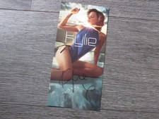 Kylie Minogue Australian Singer & TV Actress Original Hand Signed Photo Card