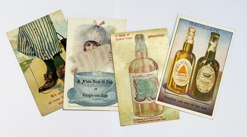 Job lot vintage fold out - fold,