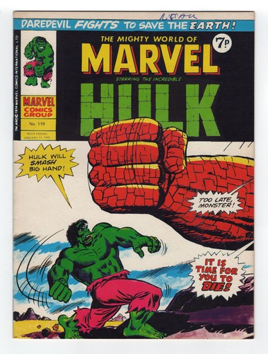 1971 marvel incredible hulk - incredible,