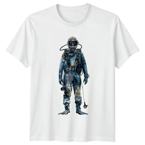 Vintage scuba diver - vintage,