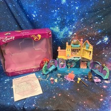 Disney The Little Mermaid Under The Sea Palace 2002 Polly Pocket Ariel Playset