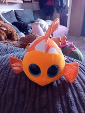 Ty Beanie Boos Sami The Goldfish, Small Plush Soft Toy