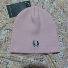 Fred Perry Pink Beanie Brand