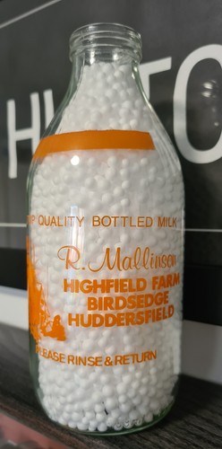 Vintage milk bottle - milk, r