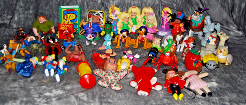 Vintage 90s toy lot 53pc - vintage,