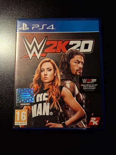 Wwe 2k20 ps4 pegi - wwe,