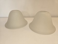 Frosted Glass Bell Shaped Lamp