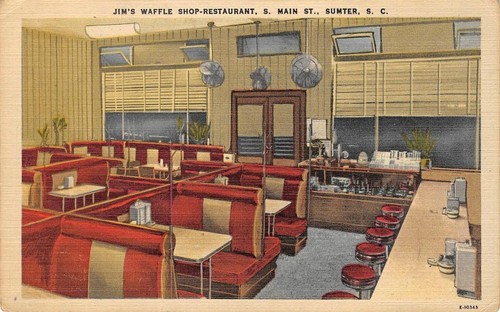 Jim waffle shop - waffle, sumter,