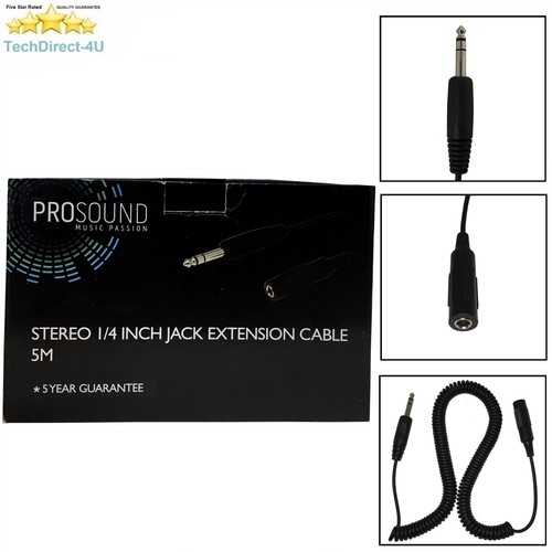 Prosound stereo inch jack - stereo, 1/4
