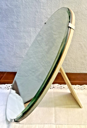 Vintage 1950s oval table - vintage, top