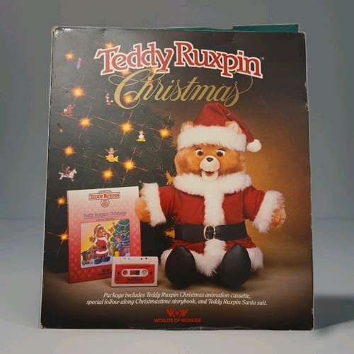 Vintage teddy ruxpin christmas - vintage,