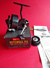 SUPER POSSIBLY UNUSED BOXED GARCIA MITCHELL 304 SPINNING REEL USA RETAILED C1959