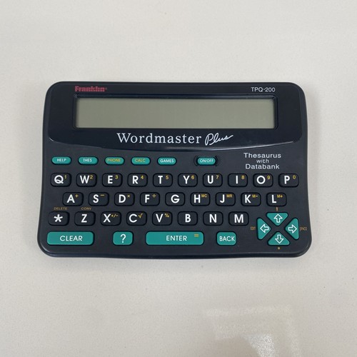 Franklin wordmaster plus - franklin,