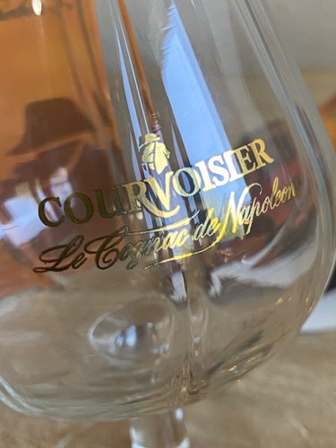 Courvoisier cognac snifters - cognac,