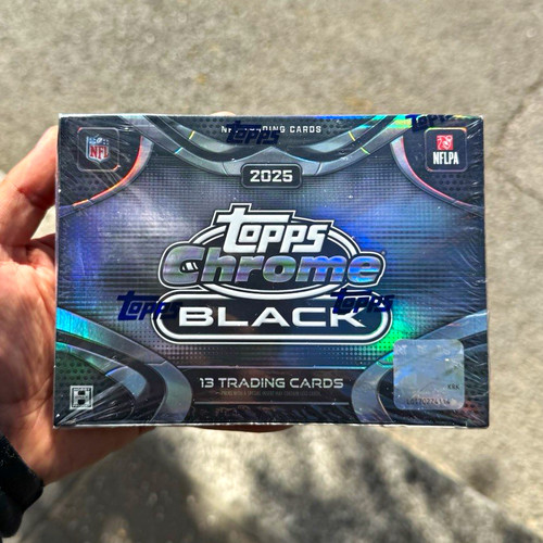 Topps chrome black - topps, 2025