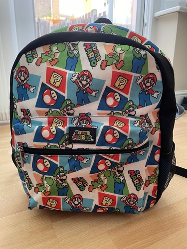 Nintendo super mario - super, backpack