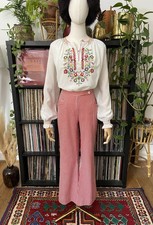 Vintage 1970s Red White