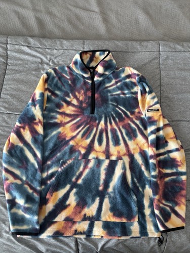 Stussy tie dye - dye, fleece
