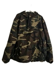 Brandit Men's Windbreaker Size XXL Lightweight Summer Woodland