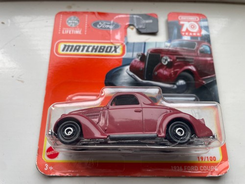 Matchbox 1936 ford coupe - coupe, 3.6l