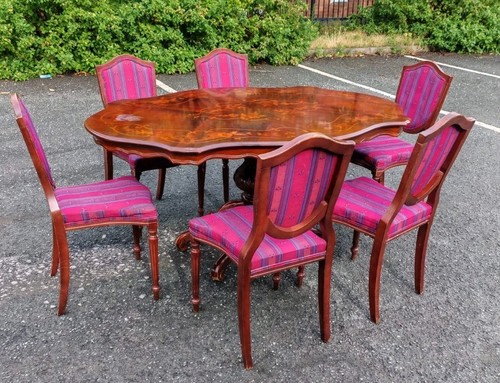 Dining table and 6chairs - dining,
