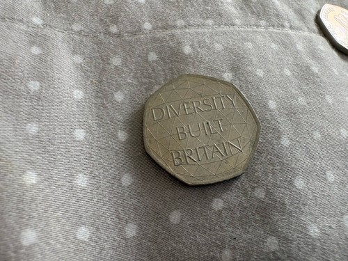 Diversity built britain 50p - britain,