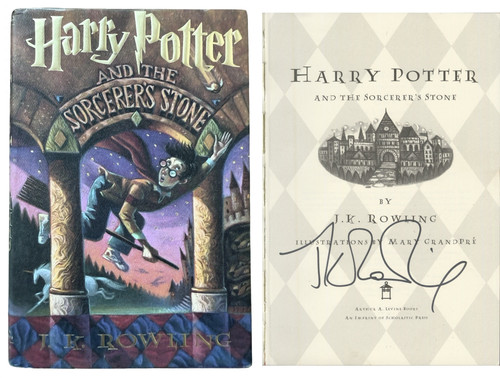 Rowling signed harry - j.k.,