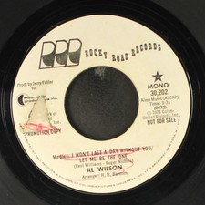 AL WILSON: i won't last a day