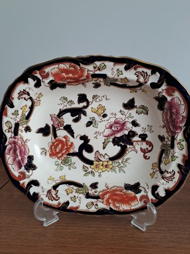 Vintage masons ironstone blue - vintage,