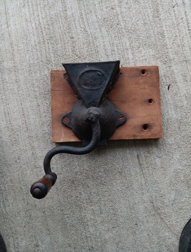 Antique coffee grinder mill - grinder,