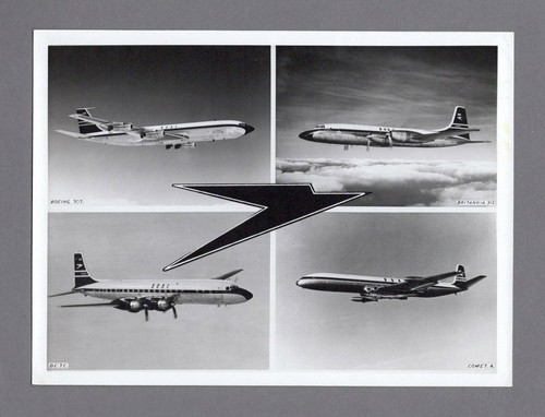 Boac 707 comet britannia - boac,