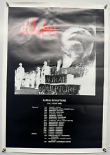 The Stranglers Poster Original Aural Sculpture UK Tour Promotion Feb-Mar 1985