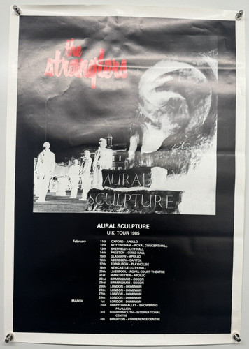The stranglers poster original - stranglers,