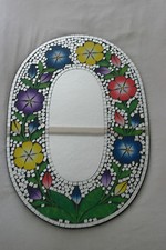Hand Crafted Mosaic Mirror
