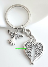 Guardian Angel Keyring Heart