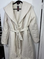 Women's Leather Look Cream