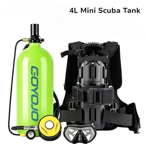 Mini scuba diving - diving, cylinder
