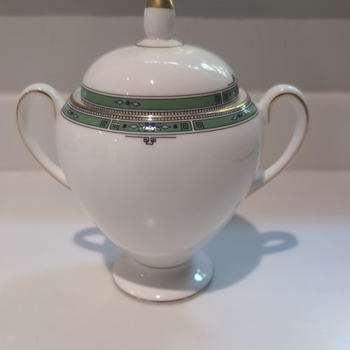 Wedgwood jade sugar bowl - wedgwood,