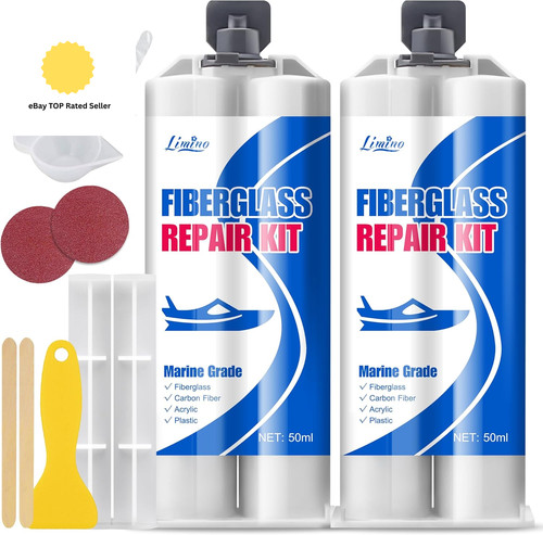 Marine fiberglass repair - repair, kit