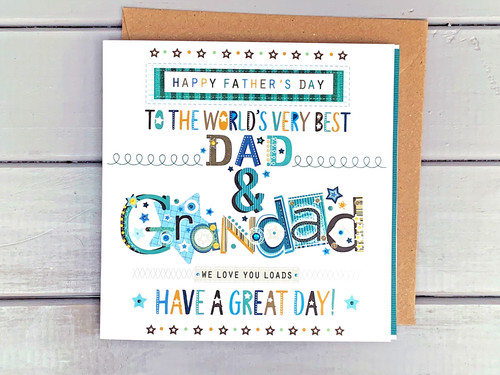 Happy fathers day card - card,, for