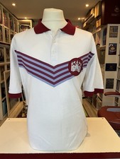 WEST HAM UTD. SCOREDRAW. RETRO POLO SHIRT. SIZE UK. 3XL.
