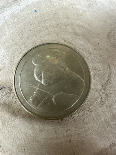 Used animal panda medallion - animal,